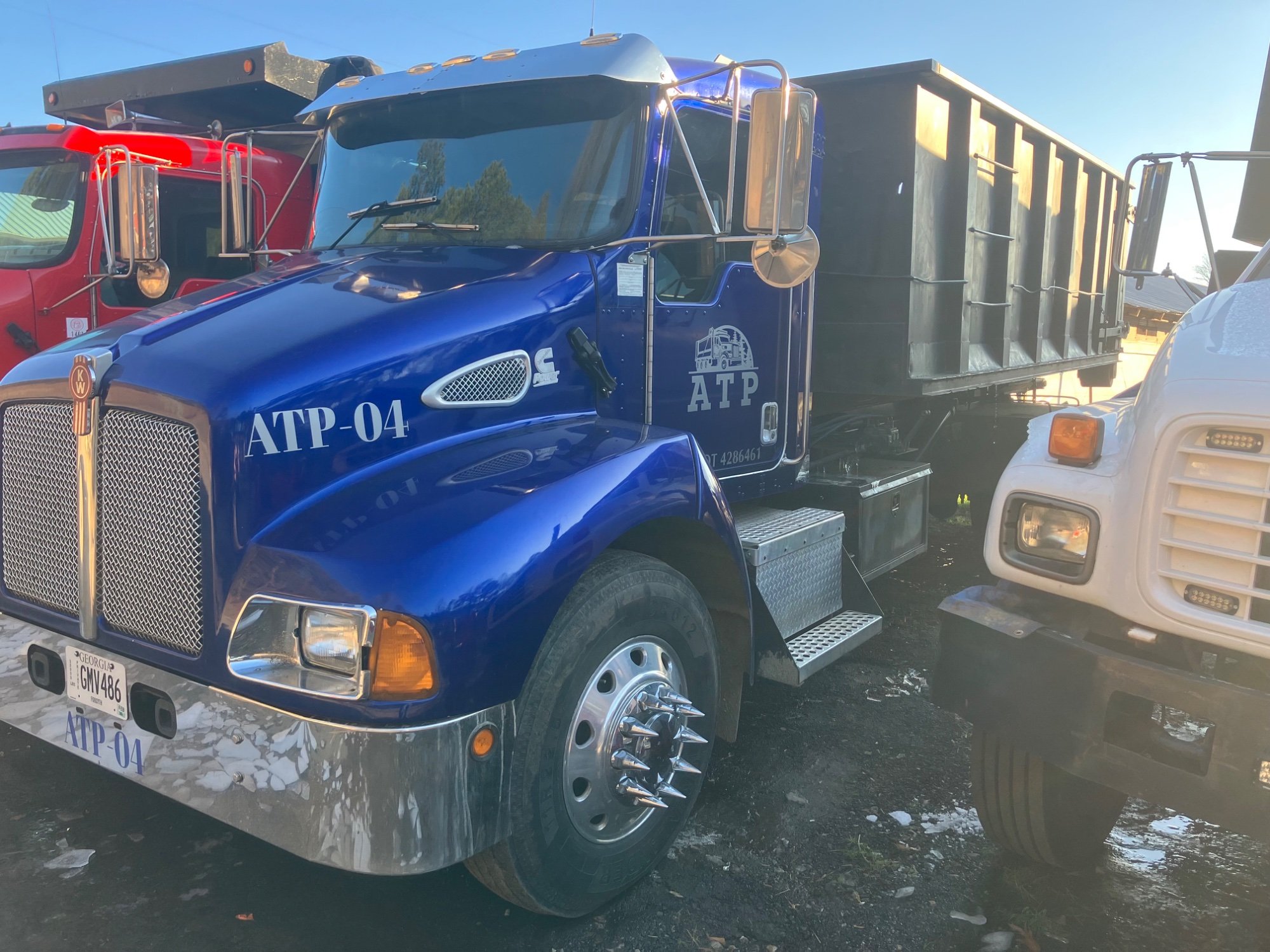 ATP Blue Dump Truck